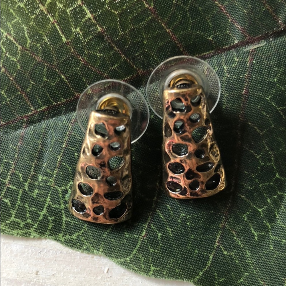 Bundle For Two Vintage Statement Earrings. - image 2